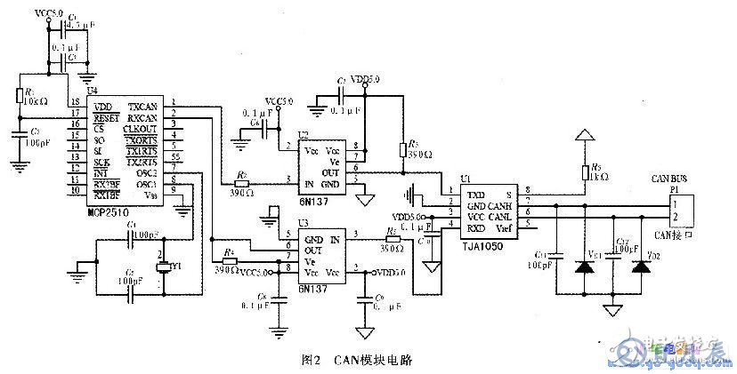 AVR單片機電梯外呼板系統設計