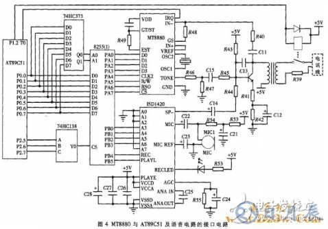 AT89C51單片機(jī)對智能語音撥號報警系統(tǒng)的設(shè)計